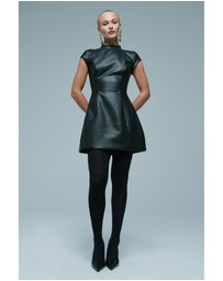 Bardot - Delphi Vegan Leather Mini Dress