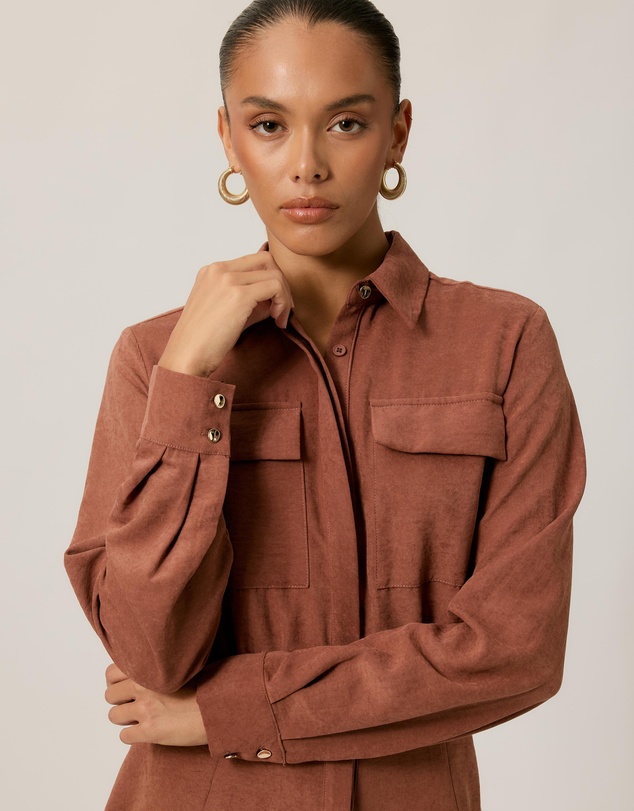 Tussah - Sophie Brushed Mini Dress
