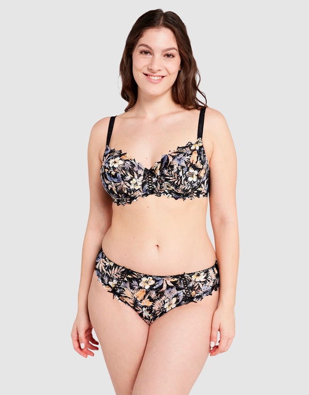 Sans Complexe - Arum Mosaïc Underwired Balconette Lace Bra