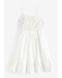 NEXT - Crochet Mix Mini Summer Dress