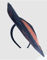 Max Alexander - Large Multicolor Plate Racing Fascinator Racing Fascinator