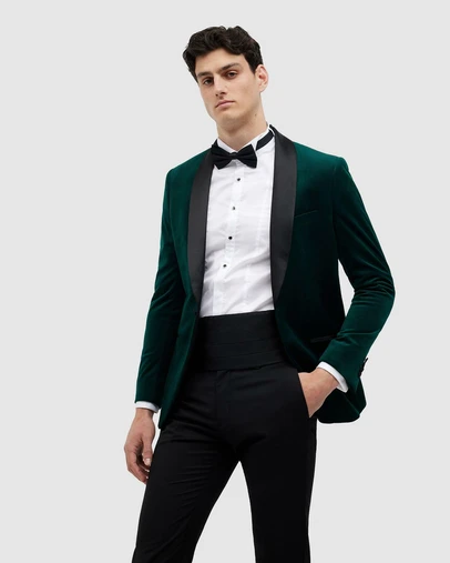 Politix - Black Tie Velvet Tuxedo
