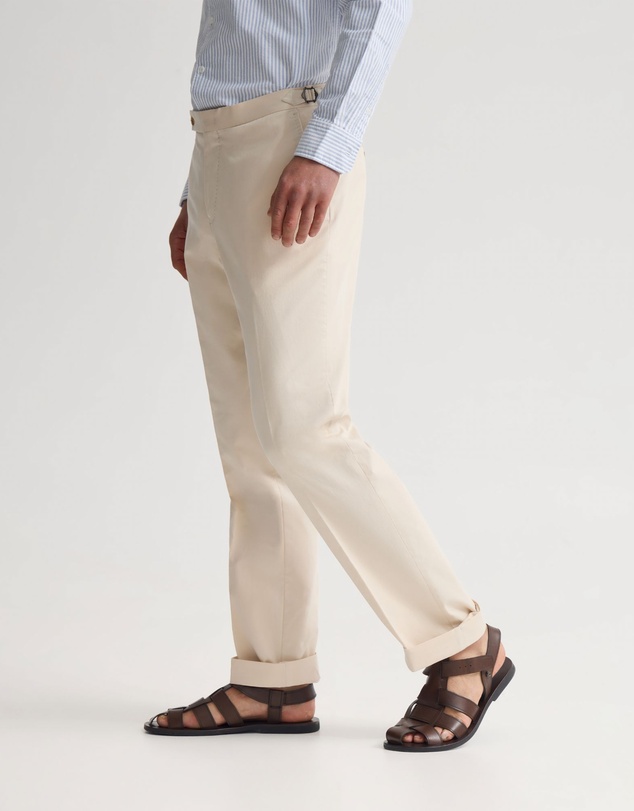Oxford - Bryon Pants With Side Tab And Cuff