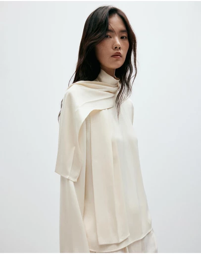 M.N.G - Grana Blouse