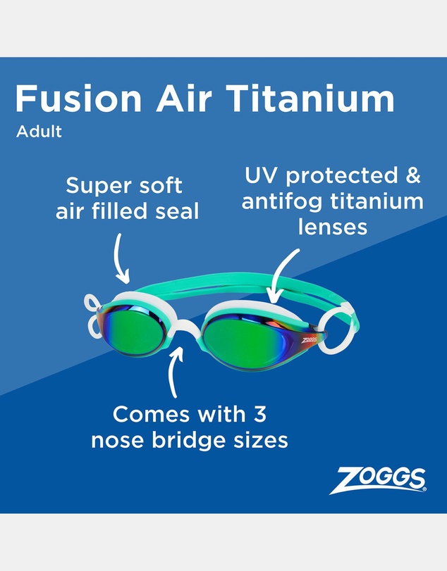 Zoggs - Fusion Air Titanium Swim Goggles