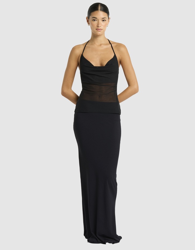 Bond-Eye Swimwear - Naomi Cowl Neck Top