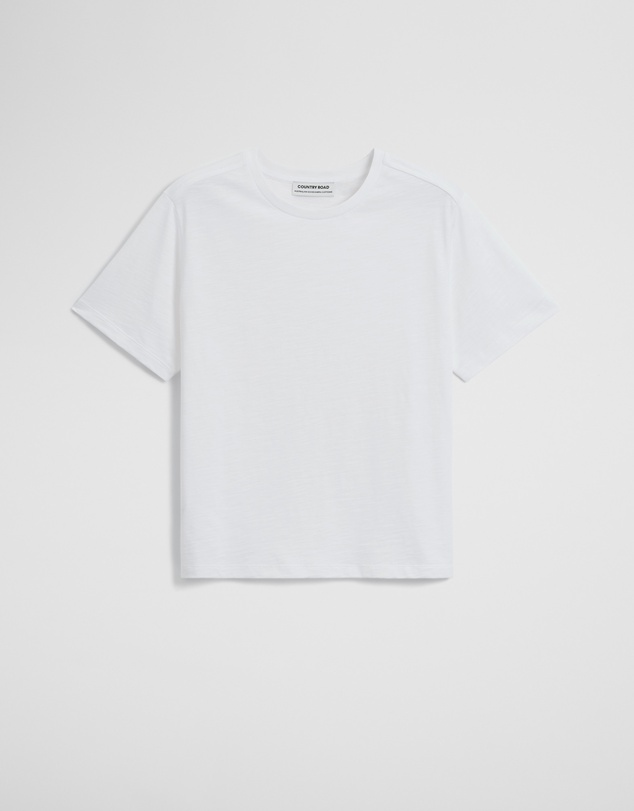 Country Road - Textured Short Sleeve Slub T-shirt