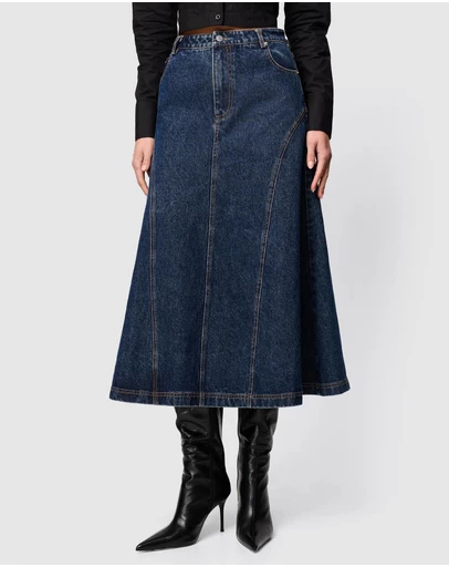 Mossman - Overdrive Midi Skirt