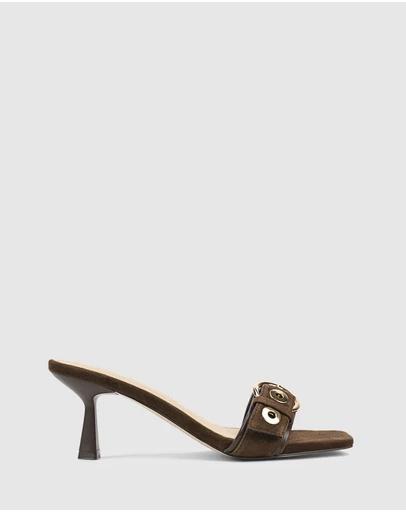 Siren - Saskia Heeled Mules
