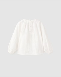 M.N.G - Collar Blouse - Babies-Kids