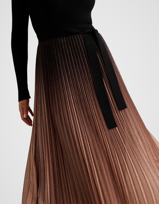 Forever New - Celina Ombre Metallic Midi Dress