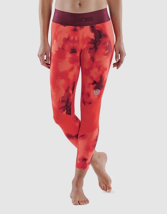 SKINS - SKINS Compression Series-3 Women's Long Tights Spark Camo Activewear