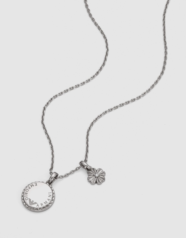 Emporio Armani - Emporio Armani Silver-Tone Necklace