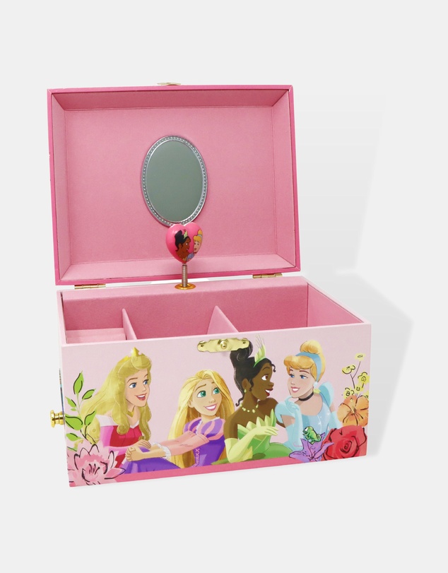Disney Princess by Pink Poppy - Disney Princess Forever friends Luxury Musical Jewellery Box