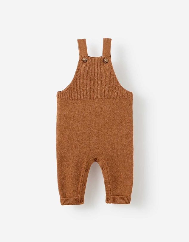 Cotton On Kids - Baby Organic Blend Knit Dungaree