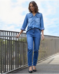 DRICOPER DENIM - Danika Rodeo Blue Jeans