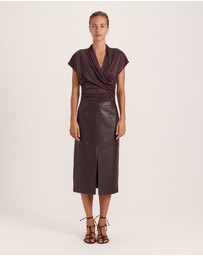 SABA - Sophie Wrap Top