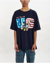 Vintage by The Real Deal - Pre Loved - 90s Disney Mickey Mouse USA Tee