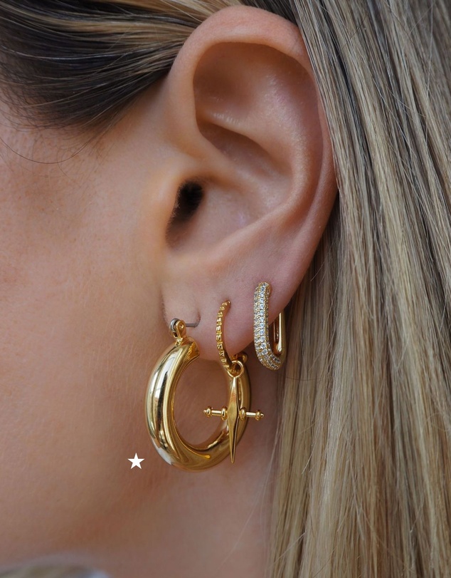 Luv Aj - Baby Amalfi Tube Hoops