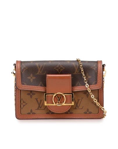 Pre-Loved by Azura Reborn - Pre-Loved Monogram Reverse Dauphine Wallet on Chain