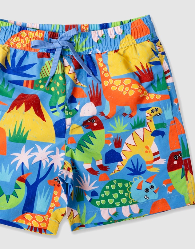 Kip&Co - Dinosaur Roar Boardies - Kids-Teens