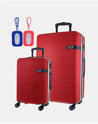 GAP Travel - GAP Varsity Hard Shell Large and Cabin 2-Piece Set + Luggage Tag