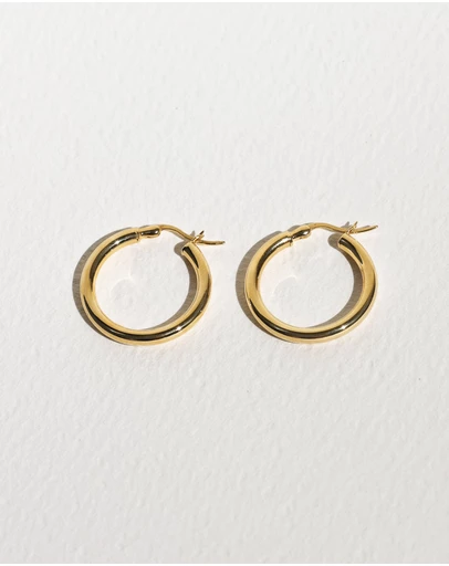 SAINT VALENTINE - Classic Hoops Medium - Gold