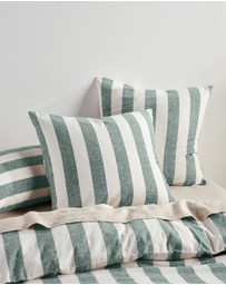 Linen House - Vintage Stripe European Pillowcase