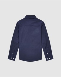 Tommy Hilfiger - Solid Poplin Shirt - Teens