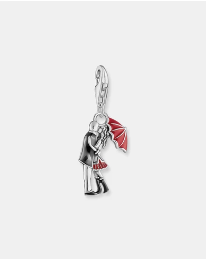 THOMAS SABO - Charm Pendant Kissing Couple Silver