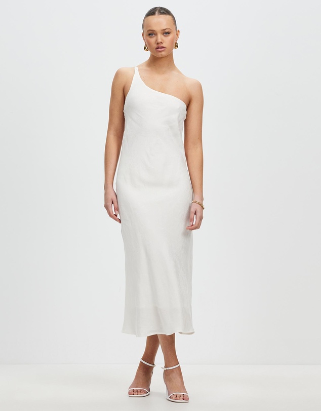 Third Form - Paisley Bias One Shoulder Midi Dress
