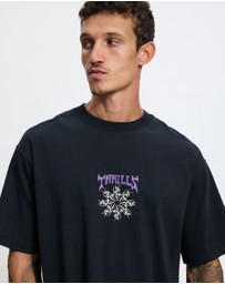 Thrills - Stagger Box Fit Oversize Cropped Tee