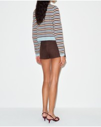 Reformation - Clara Cashmere Crew Cardigan