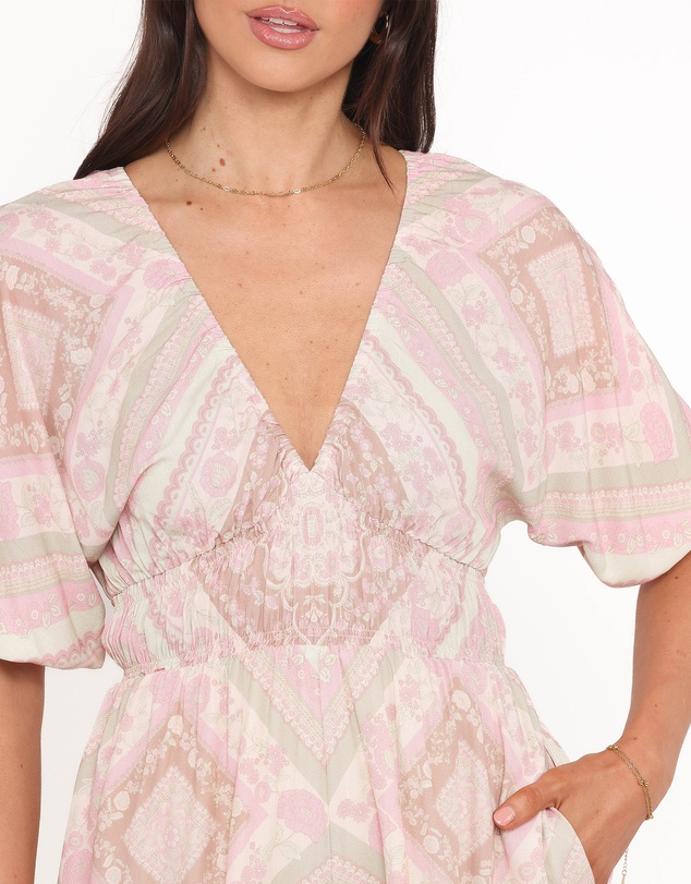 Petal & Pup - Jennifer Playsuit - Sage Paisley