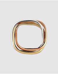Elli Jewelry - Ring Trio 925 Sterling Silver