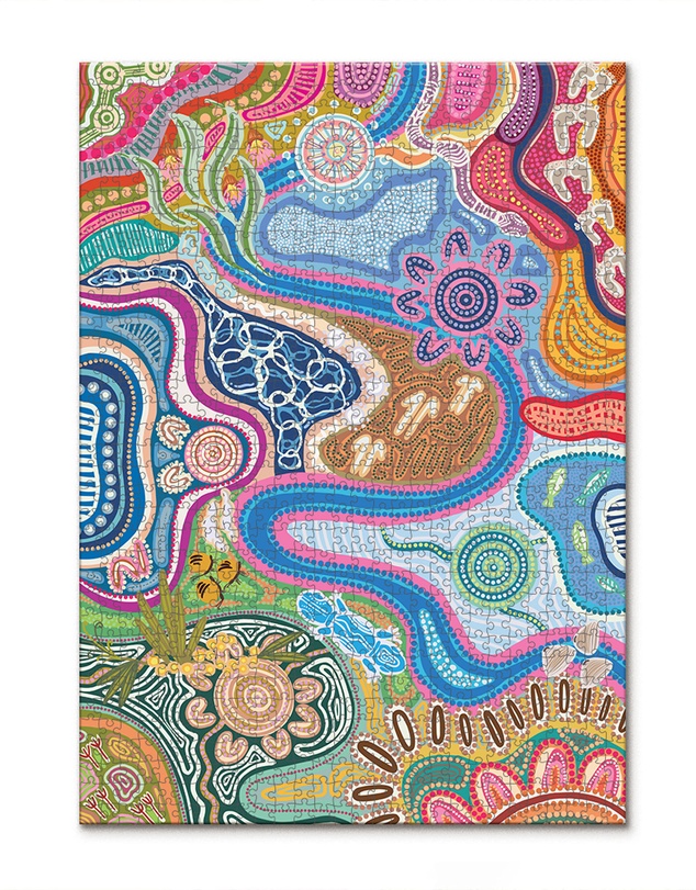 Journey Of Something - 1000 Piece Puzzle - Colourful Life
