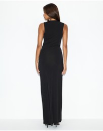 Dazie - Reba Asymmetrical Maxi Dress