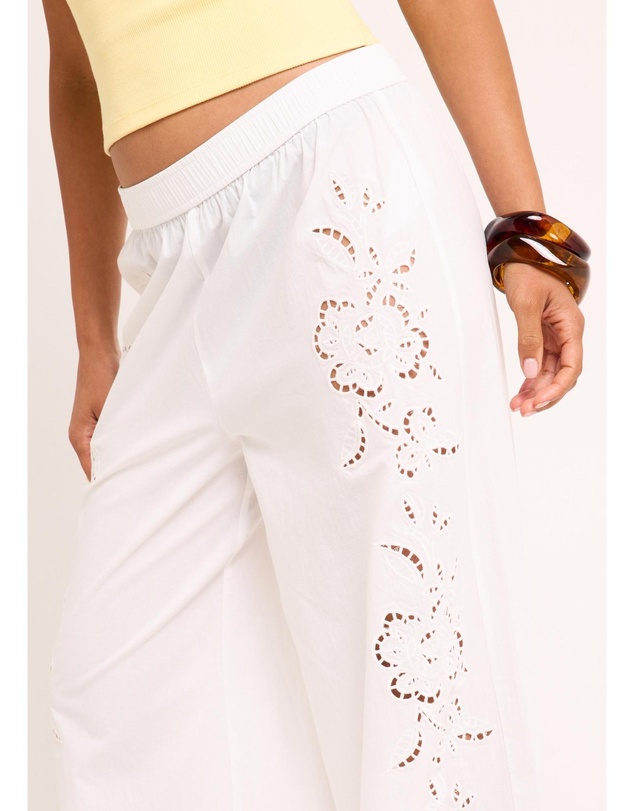 Subtitled - Lupe Embroidered Pants