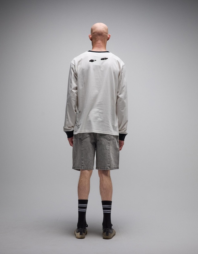 Former - MASH LS T-SHIRT // BONE