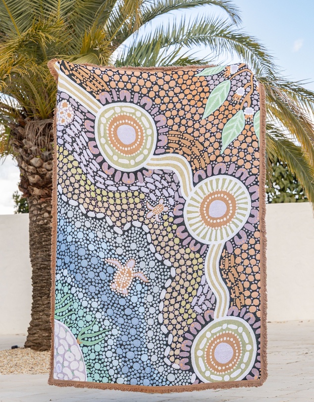 Good Throw Co - Buggeiri Art Throw Rug