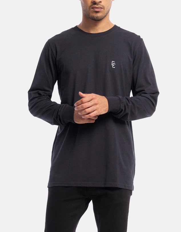 Counter Culture - Cypher Embroidery Long Sleeve Tee