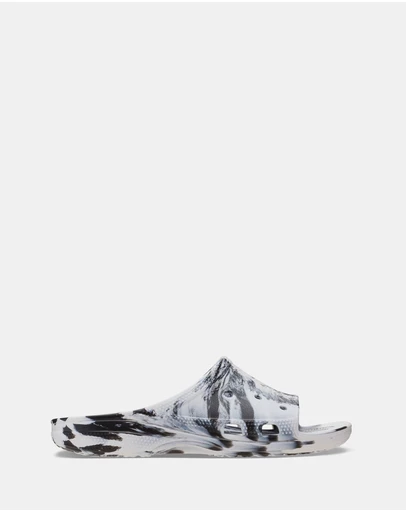 Crocs - Saturday Marbled Slides - Men's