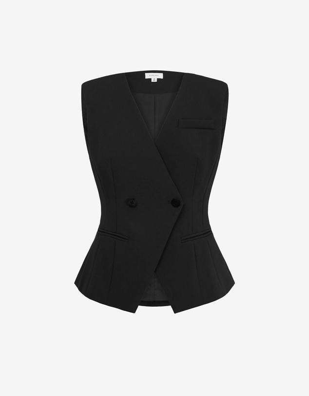 Forcast - Nikki Collarless Vest