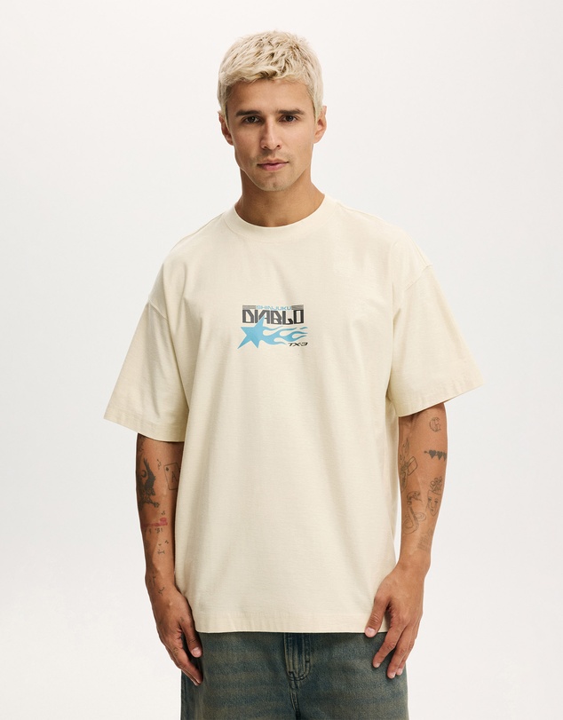 Cotton On - Box Fit Graphic T-Shirt