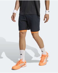 adidas Performance - TENNIS CLIMACOOL SHORTS & INNER SHORTS SET Mens
