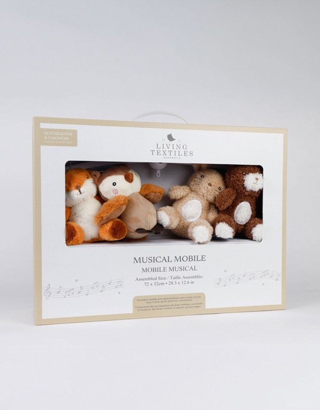 Living Textiles - Musical Mobile - Fox & Friends