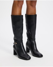 Atmos&Here - Maple Knee High Leather Boots