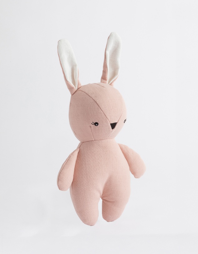 Living Textiles - Small Linen Animal - Betty the Bunny