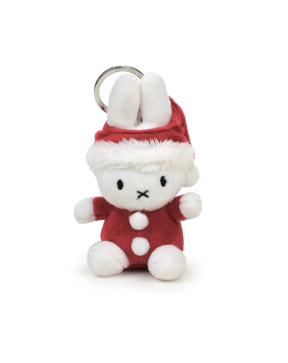 Miffy - Santa Keychain - 10 cm - 4