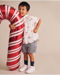 Huxbaby - Check Chino Shorts - Babies